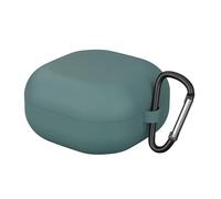 GIOPUEY Étuis Compatible avec Samsung Galaxy Buds FE, Coque Silicone, Poids léger, Antichoc, Portable - Vert armée