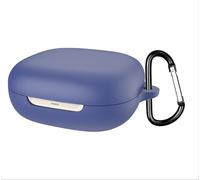 GIOPUEY Étuis Compatible avec SHOKZ OpenFit 2 T920, Coque Silicone, Poids léger, Antichoc, Portable - Bleu foncé
