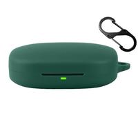 GIOPUEY Étuis Compatible avec SHOKZ OpenFit Pro (T010), Coque Silicone, Poids léger, Antichoc, Portable - Vert armée