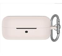 GIOPUEY Étuis Compatible avec Sony WF-C510, Coque Silicone, Poids léger, Antichoc, Portable - Blanc