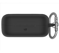 GIOPUEY Étuis Compatible avec Sony WF-C510, Coque Silicone, Poids léger, Antichoc, Portable - Noir