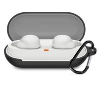 GIOPUEY Étuis Compatible avec Sony WF-C710N, Coque Silicone, Poids léger, Antichoc, Portable - Noir