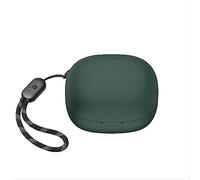 GIOPUEY Étuis Compatible avec Soundcore P20i/P25i, Coque Silicone, Poids léger, Antichoc, Portable - Vert armée