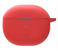 GIOPUEY Étuis Compatible avec SoundPEATS Air 3 Deluxe, Coque Silicone, Poids léger, Antichoc, Portable - Rouge