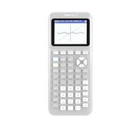GIOPUEY Étuis Compatible avec Texas Instruments TI-84 Plus CE, Coque Silicone, Poids léger, Antichoc, Portable - Blanc