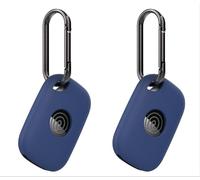 GIOPUEY Étuis Compatible avec Tile by Life360 Pro (2024), 2 Pack Coque Silicone, Poids léger, Antichoc, Portable - Bleu foncé