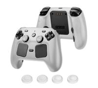 GIOPUEY Étuis Compatible avec Valve Steam Controller 2026, Coque Silicone, Poids léger, Antichoc, Portable - Clear
