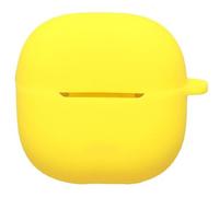 GIOPUEY Étuis Compatible avec Xiaomi Redmi Buds 8 Lite, Coque Silicone, Poids léger, Antichoc, Portable - Jaune