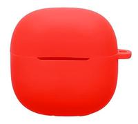 GIOPUEY Étuis Compatible avec Xiaomi Redmi Buds 8 Lite, Coque Silicone, Poids léger, Antichoc, Portable - Rouge