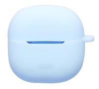 GIOPUEY Étuis Compatible avec Xiaomi Redmi Buds 8 Lite, Coque Silicone, Poids léger, Antichoc, Portable - Blue