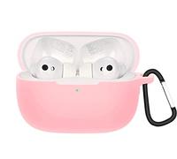 GIOPUEY Étuis Honor Earbuds 3 Pro Coque Silicone, Honor Earbuds 3 Pro Case Cover, Ultra-Mince, Honor Earbuds 3 Pro Étui Protecteur - Rose