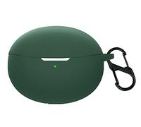 GIOPUEY Étuis Oppo Enco Air 2 Pro Coque Silicone, Oppo Enco Air 2 Pro Case Cover, Ultra-Mince, Oppo Enco Air 2 Pro Étui Protecteur - Vert armée