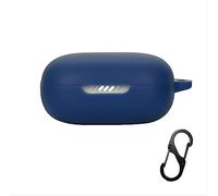 GIOPUEY Étuis pour JBL Live Flex, Coque Silicone, Poids léger, Antichoc, Portable - Bleu foncé