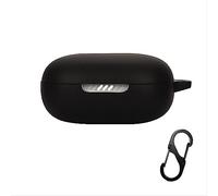 GIOPUEY Étuis pour JBL Live Flex, Coque Silicone, Poids léger, Antichoc, Portable - Noir