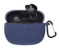 GIOPUEY Étuis Redmi Buds 3 Lite Coque Silicone, Redmi Buds 3 Lite Case Cover, Ultra-Mince, Redmi Buds 3 Lite Étui Protecteur - Bleu foncé