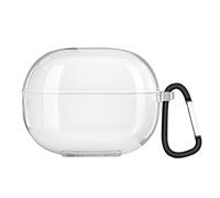 GIOPUEY Étuis Redmi Buds 3 Lite Coque TPU，Redmi Buds 3 Lite Case Cover Transparent, Ultra-Mince, Redmi Buds 3 Lite Étui Protecteur - Transparent