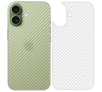 GIOPUEY Film Protection Arriere Compatible avec iPhone 17, 4 Pièces 0.1mm Ultra-Mince Pet Doux Back Flim [Antidérapant] [Anti Empreintes Digitales]