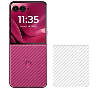 GIOPUEY Film Protection Arriere Compatible avec Motorola Razr 60 Ultra, 4 Pièces 0.1mm Ultra-Mince Pet Doux Back Flim [Antidérapant] [Anti Empreintes Digitales]