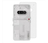 GIOPUEY Film Protection Arriere Compatible avec Nothing Phone 3a, [4 Pièces] 0.1mm Ultra-Mince Pet Doux Back Flim [Antidérapant] [Anti Empreintes Digitales]