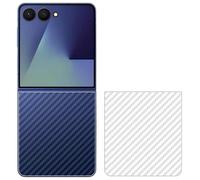 GIOPUEY Film Protection Arriere Compatible avec Samsung Galaxy Z Flip 7, 4 Pièces 0.1mm Ultra-Mince Pet Doux Back Flim [Antidérapant] [Anti Empreintes Digitales]