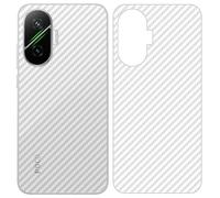 GIOPUEY Film Protection Arriere Compatible avec Xiaomi Poco F7, 4 Pièces 0.1mm Ultra-Mince Pet Doux Back Flim [Antidérapant] [Anti Empreintes Digitales]