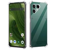 GIOPUEY HD Coque Compatible avec FairPhone 6, Housse de TPU Ultra-Fine, Protection Coussin d'air [Pas Facile à jaunir] - Transparent