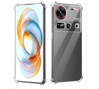 GIOPUEY HD Coque Compatible avec Nubia Z70 Ultra, Housse de TPU Ultra-Fine, Protection Coussin d'air [Pas Facile à jaunir] - Transparent