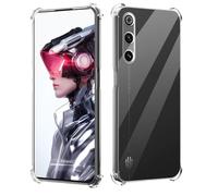 GIOPUEY HD Coque Compatible avec REDMAGIC 10 Air, Housse de TPU Ultra-Fine, Protection Coussin d'air [Pas Facile à jaunir] - Transparent
