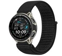 GIOPUEY Nylon Bracelet Compatible avec Amazfit Cheetah 2 Pro, Réglable Boucle Nylon Respirant Sport Loop Bracelet, Homme Femme - Black