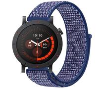 GIOPUEY Nylon Bracelet Compatible avec CMF Watch Pro 3, Réglable Boucle Nylon Respirant Sport Loop Bracelet, Homme Femme - Blue