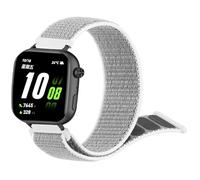 GIOPUEY Nylon Bracelet Compatible avec Honor Choice Watch 2i, Réglable Boucle Nylon Respirant Sport Loop Bracelet, Homme Femme - Grey