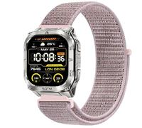 GIOPUEY Nylon Bracelet Compatible avec KOSPET Tank M4C, Réglable Boucle Nylon Respirant Sport Loop Bracelet, Homme Femme - Pink