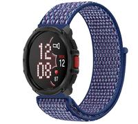 GIOPUEY Nylon Bracelet Compatible avec Polar Street X, Réglable Boucle Nylon Respirant Sport Loop Bracelet, Homme Femme - Blue