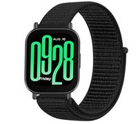 GIOPUEY Nylon Bracelet Compatible avec Redmi Watch 5 Active, 22mm Réglable Boucle Nylon Respirant Sport Loop Bracelet, Homme Femme