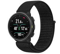 GIOPUEY Nylon Bracelet Compatible avec SUUNTO Nautic S, Réglable Boucle Nylon Respirant Sport Loop Bracelet, Homme Femme - Black