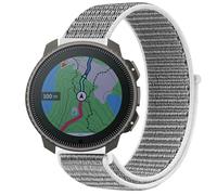 GIOPUEY Nylon Bracelet Compatible avec SUUNTO Vertical/Vertical 2, Réglable Boucle Nylon Respirant Sport Loop Bracelet, Homme Femme - Grey