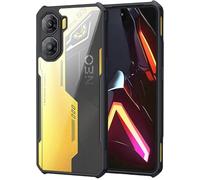 GIOPUEY pour Nubia Neo 3 Étui, Coque en PC Dur + TPU Souple, Grande Transparence, Étui Transparent, Amortisseur Antichoc - Transparent
