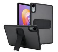 GIOPUEY pour Redmi Pad 2 10.6 Étui, avec Support, Coque en PC Dur + TPU Souple, Étui Mat Case, Amortisseur Antichoc, Pas de Jaunissement - Black