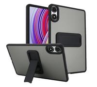 GIOPUEY pour Redmi Pad 2 Pro 12.1 Étui, avec Support, Coque en PC Dur + TPU Souple, Étui Mat Case, Amortisseur Antichoc, Pas de Jaunissement - Black