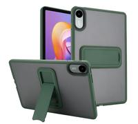 GIOPUEY pour Redmi Pad Pro 12.1/Poco Pad 12.1 Étui, avec Support, Coque en PC Dur + TPU Souple, Étui Mat Case, Amortisseur Antichoc, Pas de Jaunissement - Green