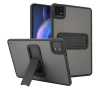 GIOPUEY pour Xiaomi Pad 8/8 Pro Étui, avec Support, Coque en PC Dur + TPU Souple, Étui Mat Case, Amortisseur Antichoc, Pas de Jaunissement - Black