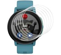 GIOPUEY Protection Écran pour Garmin Bounce 2 Kids 2025, [6 Packs] Ultra-Mince et Doux TPU écran Protecteur [Anti-Rayures] [Anti-Bulle] Ultra-Mince Film - Transparent