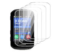 GIOPUEY Protection Écran pour Garmin Edge 850, [4 Packs] Verre trempé Film Protection en écran Protecteur [Anti-Rayures] [Anti-Bulle] Ultra-Mince Film - Transparent