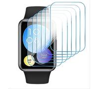 GIOPUEY Protection Écran pour Huawei Watch FIT Special Edition, [6 Packs] Ultra-Mince et Doux TPU écran Protecteur [Anti-Rayures] [Anti-Bulle] Ultra-Mince Film - Transparent