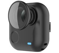 GIOPUEY Protège-objectifs Compatible avec Insta360 GO Ultra, Premium HD Verre Trempé Capuchon de lentille Lens Guards - Black