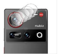 GIOPUEY [Super Mince 4 Pièces Caméra Arrière Protecteur Compatible avec Nubia Z70 Ultra, HD Verre Trempé [Résistant aux Rayures] Verre Trempé Camera pour Nubia Z70 Ultra