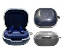 GIOPUEY Transparent Étuis Compatible avec Anker Soundcore P40i，Coque TPU, Case CoverPoids léger, Antichoc, Portable - Transparent