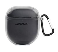 GIOPUEY Transparent Étuis Compatible avec Bose QuietComfort Ultra Earbuds，Coque TPU, Case CoverPoids léger, Antichoc, Portable - Transparent