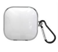 GIOPUEY Transparent Étuis Compatible avec Redmi Buds 6 Active，Coque TPU, Case CoverPoids léger, Antichoc, Portable - Transparent