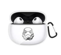 GIOPUEY Transparent Étuis Compatible avec Xiaomi Buds 3 Star Wars Edition，Coque TPU, Case CoverPoids léger, Antichoc, Portable - Transparent